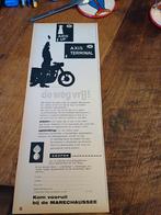 Advertentie koninklijke Marechaussee axis up 1960, Ophalen of Verzenden, Marechaussee, Nederland, Embleem of Badge