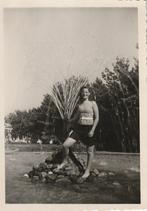 Ermelo  2 oude foto,s  Boschbad 1948  Q, Ophalen of Verzenden, 1940 tot 1960, Gelderland