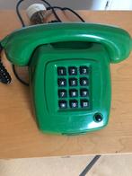 Groene vintage telefoon T 65. Alleen ophalen, Telecommunicatie, Vaste telefoons | Niet Draadloos, Ophalen, Gebruikt