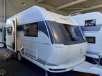 Hobby De Luxe 460 UFE 2025 Fransbed/Rondzit, Caravans en Kamperen, Caravans, Schokbreker, Rondzit, Hobby, Bedrijf