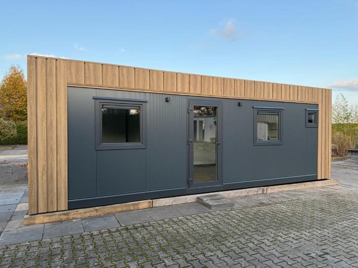UNIT4SALE | Woonunit Tinyhouse compleet met Airco 24 m2, Zakelijke goederen, Overige Zakelijke goederen, Verzenden