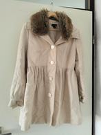 mooie dames jas nepbont + 2 dames tassen, Kleding | Dames, Jassen | Winter, H&M, Wit, Maat 46/48 (XL) of groter, Ophalen of Verzenden