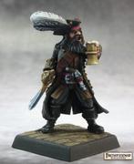 Captain Kerdak Bonefis 60137 (metal) Dungeons, Verzenden, Nieuw, Reaper Miniatures, Vijf spelers of meer