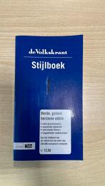 Stijlboek de Volkskrant, Ophalen of Verzenden, Zo goed als nieuw