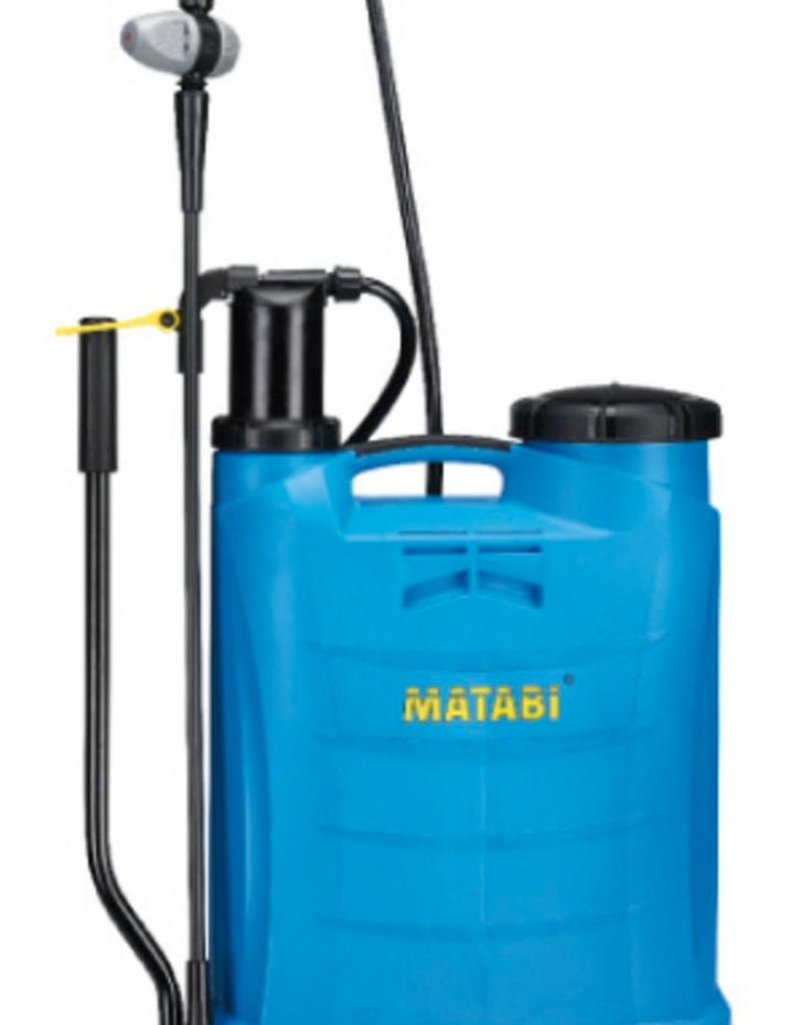 Matabi Rugspuit 16l zgan, Tuin en Terras, Bestrijdingsmiddelen, Zo goed als nieuw, Onkruidbestrijding, Ophalen