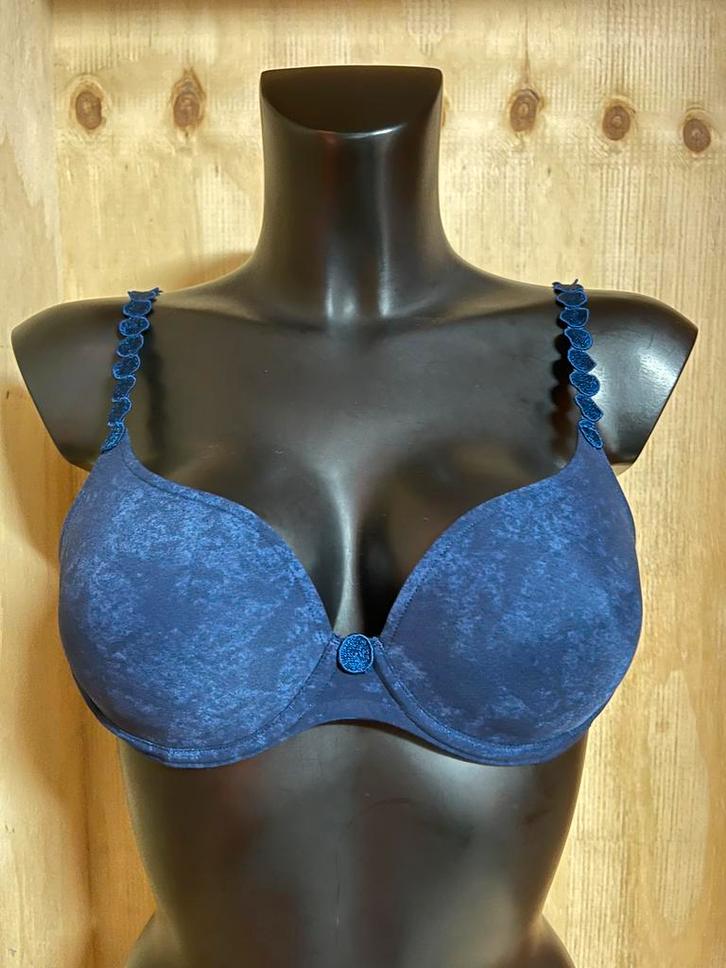 Marie jo l aventure bh 80a en 85a model tom, Kleding | Dames, Ondergoed en Lingerie, BH, Blauw, Verzenden