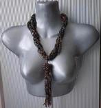 Manouk - meerstrengen ketting multi, Overige materialen, Verstelbaar, Overige kleuren, Verzenden