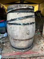 Houten regenton met kraan - Weg wegens verhuizing, Tuin en Terras, 150 liter of meer, Ophalen, Gebruikt, Hout