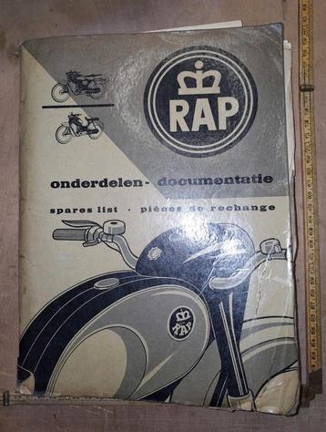 Rap onderdelen documentatie map beschikbaar voor biedingen