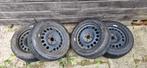 Stalen Velgen 15", 6,5J ET35, steek 4x100, origineel BMW, Auto-onderdelen, Ophalen, Gebruikt, BMW