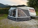 Caravan Home Car Racer 39 incl stapelbed, nwe voortent, Home-car, Kachel, Stapelbed, 750 - 1000 kg