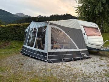 Caravan Home Car Racer 39 incl stapelbed, nwe voortent beschikbaar voor biedingen