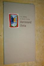 Herinnerd Ostia C.O. Jellema Martin Tissing gesigneerd, Ophalen of Verzenden, Zo goed als nieuw