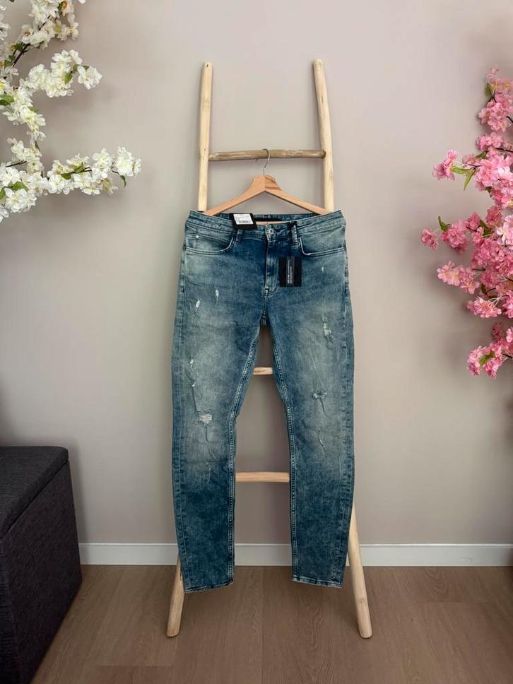 Spijkerbroek (NIEUW + prijskaartje)(W31/L32) - Ashes to Dust, Kleding | Heren, Spijkerbroeken en Jeans, Nieuw, W32 (confectie 46) of kleiner