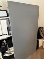 Bureaublad grijs van IKEA , Rudolf. 140x80, Gebruikt, Ophalen of Verzenden