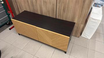 Ikea Besta TV Meubel 120x40x40 Hedeviken deurtjes