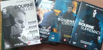 Matt Damon DVD 's o.a. Bourne Trilogy - hoeft niet in 1 koop beschikbaar voor biedingen
