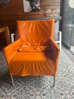 Heerlijke leren stoel, Huis en Inrichting, Fauteuils, Ophalen, Gebruikt, 50 tot 75 cm, Leer