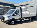 Ford Transit 350 2.0 TDCI L4H1 Maxi Openlaadbak Pick-up Blue, Auto's, Bestelauto's, Voorwielaandrijving, 4 cilinders, Bedrijf