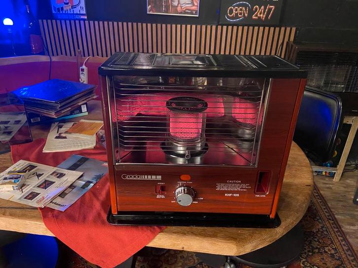 Petroleumkachel Gracia KHF-105 - Nieuwstaat!, Huis en Inrichting, Kachels, Nieuw, Vrijstaand, Petroleumkachel, Overige brandstoffen