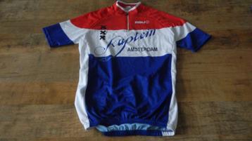 wielershirt Kaptein Amsterdam maat S Nieuw rood wit blauw NL beschikbaar voor biedingen