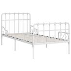 VidaXL bed Leen Bakker, Huis en Inrichting, Ophalen, 90 cm, Eenpersoons, Wit