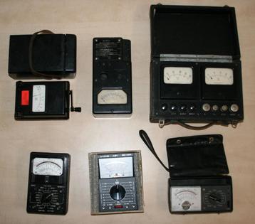 Vintage multimeters en Megohmmeters vanaf €48 beschikbaar voor biedingen