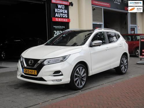 Nissan Qashqai 1.3 DIG-T Tekna + Automaat Navi Camera Pano P, Auto's, Nissan, Bedrijf, Te koop, Qashqai, 360° camera, ABS, Airbags