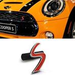 MINI COOPER S logo grillembleem R55 R56 R57 R58 R59 one., Auto diversen, Autostickers, Verzenden