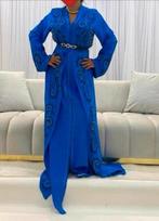 Te koop: takchita takshita kaftan caftan Marokkaanse jurk, Galajurk, Blauw, Ophalen of Verzenden, Zo goed als nieuw