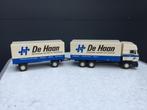 Lion Car Daf 3300 de Haan met aanhangwagen, Ophalen of Verzenden, Zo goed als nieuw, Bus of Vrachtwagen, Lion Toys