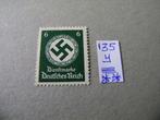 Duitse Rijk Dienstmarken MiNo 135y  zelden waagerechte gummi, Ophalen of Verzenden, Duitse Keizerrijk, Postfris