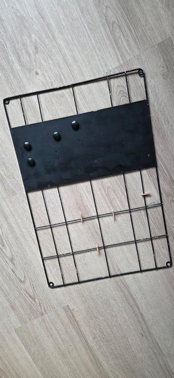 Zwart magneetbordje decoratie beschikbaar voor biedingen