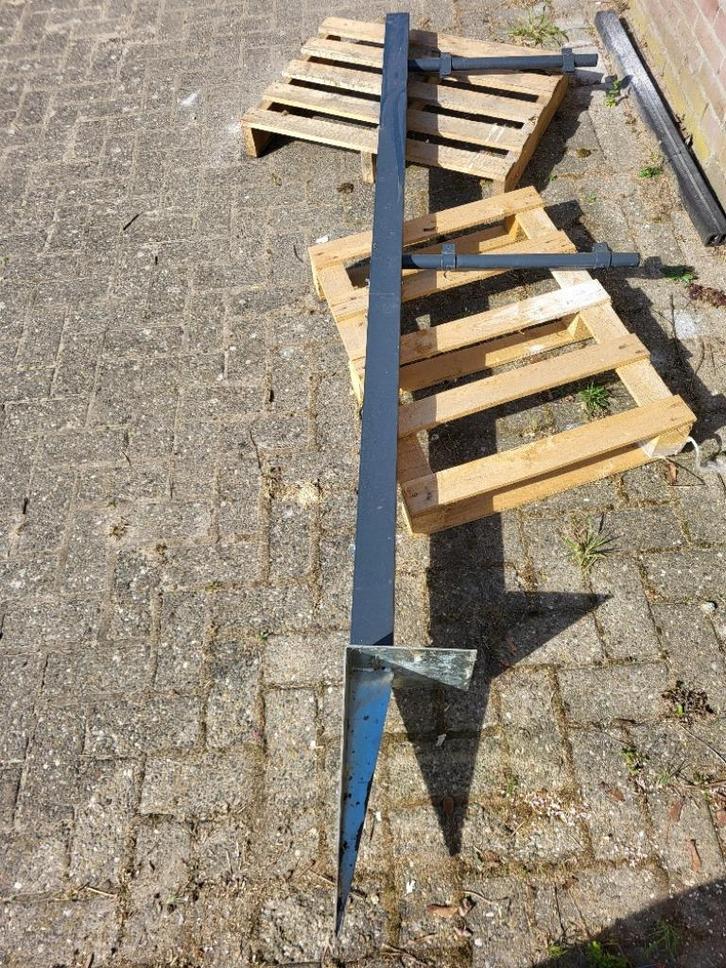 Staander/Frame voor reclamebord, makelaarsbord, tuinbord, Verzamelen, Merken en Reclamevoorwerpen, Gebruikt, Reclamebord, Ophalen