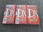 3 Nieuwe Sony DX 180 VHS Videobanden, Alle leeftijden, Ophalen of Verzenden, Nieuw in verpakking, Overige genres