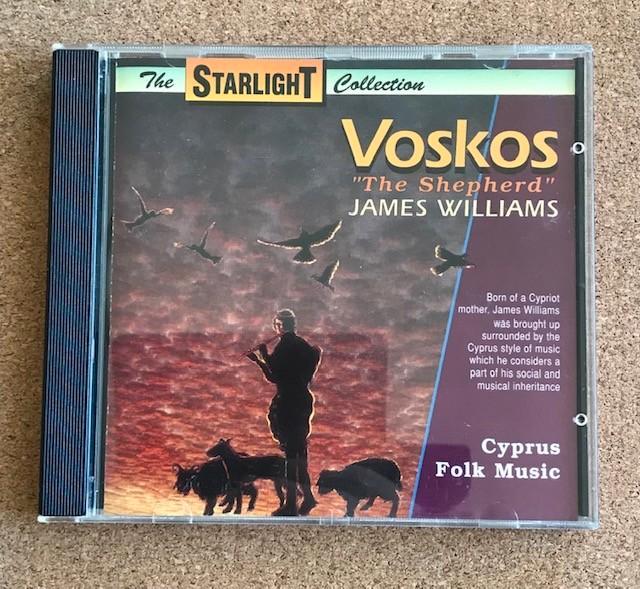 CD Voskos - The Shepherd - James Williams - Cyprus, Cd's en Dvd's, Cd's | Wereldmuziek, Gebruikt, Europees, Ophalen of Verzenden