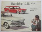 Folder AMC Rambler uit 1958, Gelezen, Verzenden, Overige merken, Diverse schrijvers