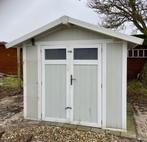 Kunststof Tuinhuis schuur  met openslaande tuindeuren, Tuin en Terras, Tuinhuizen, Ophalen, Kunststof, Tuinhuis, 250 tot 500 cm