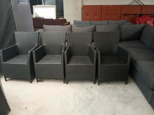 4x Wicker Tuinstoelen SVG Outdoor, Tuin en Terras, Tuinstoelen, Gebruikt, Wicker, Ophalen of Verzenden