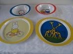 Nijntje servies Dick Bruna bordjes Mepal-Rosti melamine, Overige materialen, Gebruikt, Ophalen of Verzenden, Bord(en)