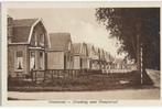 Heerenveen Oudeschoot Straatweg sepia, Verzamelen, Ansichtkaarten | Nederland, Gelopen, Ophalen of Verzenden, Friesland, 1920 tot 1940