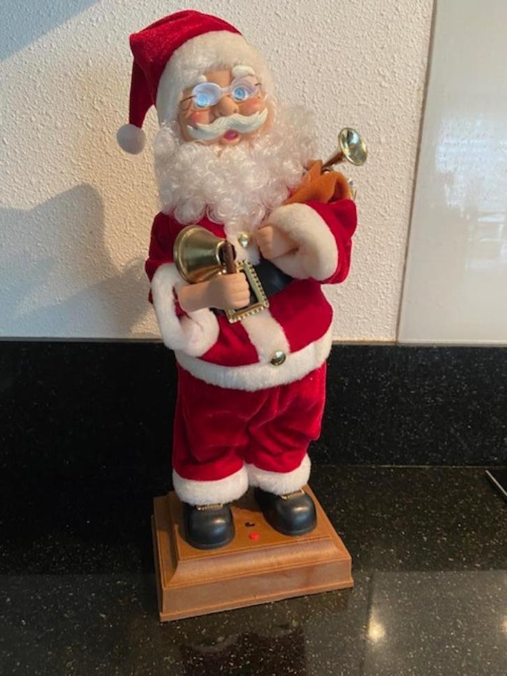 kerstman battery opp.met doos, Diversen, Kerst, Gebruikt, Ophalen of Verzenden