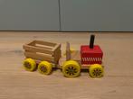 Houten Speelgoed Tractor met Aanhanger, Ophalen of Verzenden, Gebruikt, Jongen of Meisje