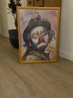 Clown schilderij, Antiek en Kunst, Ophalen