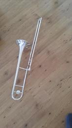 Trombone, Muziek en Instrumenten, Blaasinstrumenten | Trombones, Ophalen of Verzenden, Gebruikt, Tenor, Met koffer