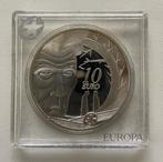 2006 IERLAND 10 EURO ZILVER BECKETT *PP*, Zilver, Ierland, Ophalen of Verzenden, 10 euro