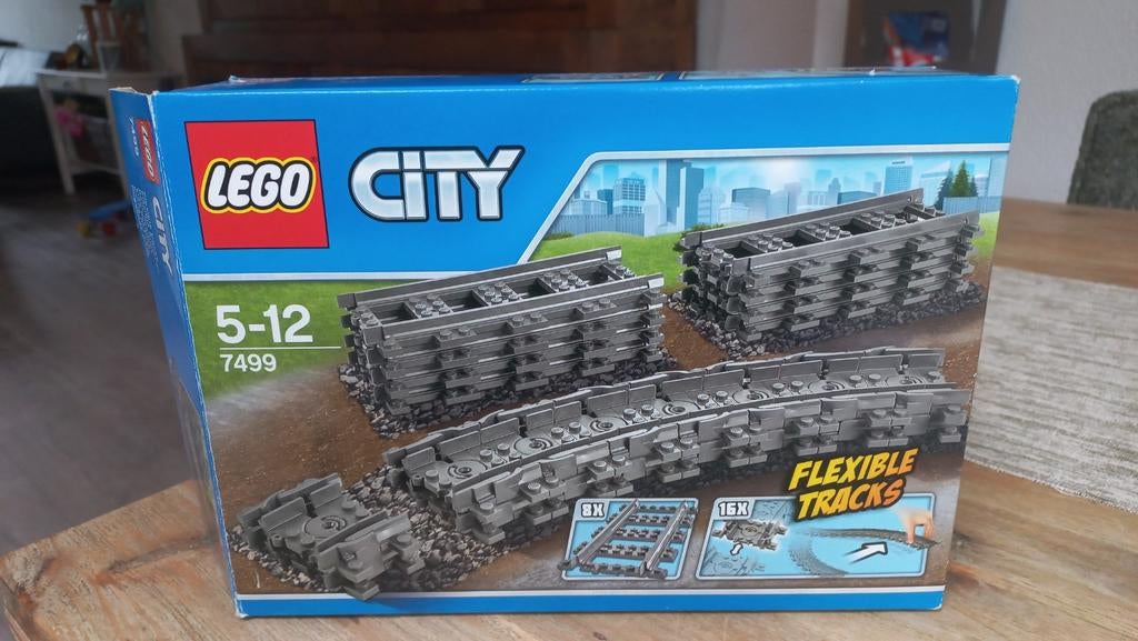 Lego 7499 Flexibele Rails - Compleet en Nieuwstaat, Ophalen, Zo goed als nieuw, Complete set, Lego