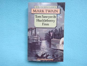 Engels: Tom Sawyer + Huckleberry Finn door Mark Twain beschikbaar voor biedingen
