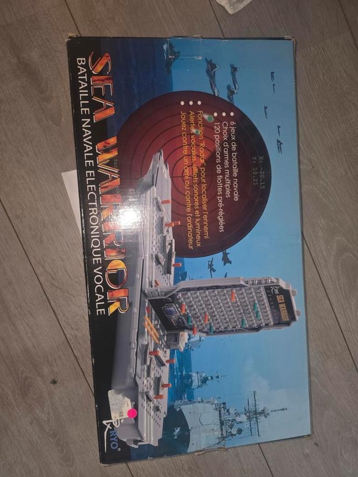 Sea Warrior - Elektronische Zeeslag, Hobby en Vrije tijd, Gezelschapsspellen | Bordspellen, Ophalen of Verzenden