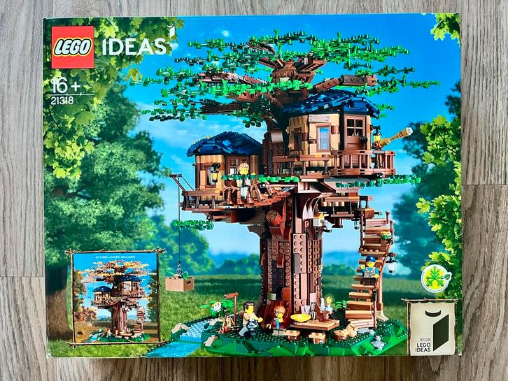 Lego Ideas 21318 Boomhut - NIEUW, Kinderen en Baby's, Speelgoed | Duplo en Lego, Nieuw, Lego, Complete set, Ophalen of Verzenden